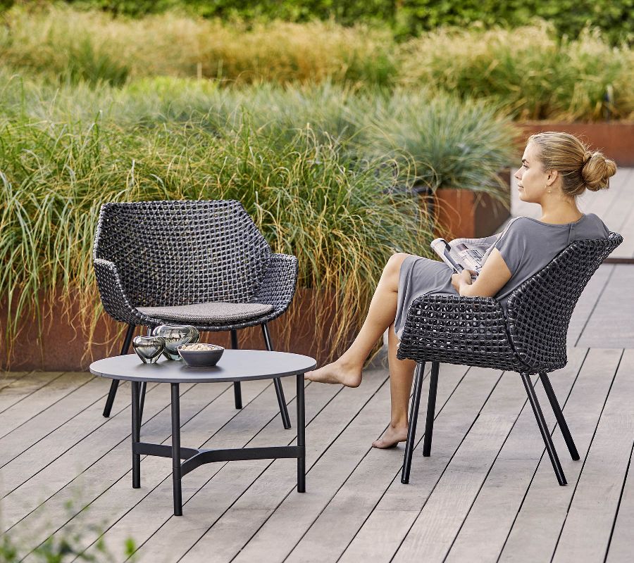 Vibe Loune Chair fauteuil voor buiten van Cane-Line