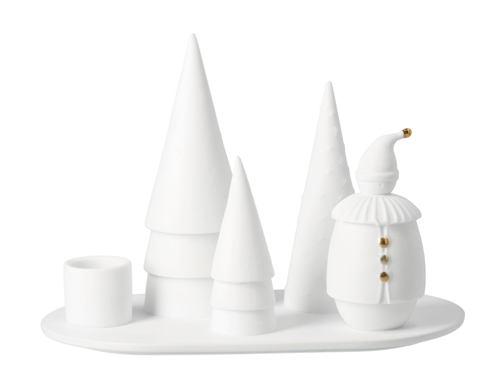 Kandelaar Kerstman met Räder