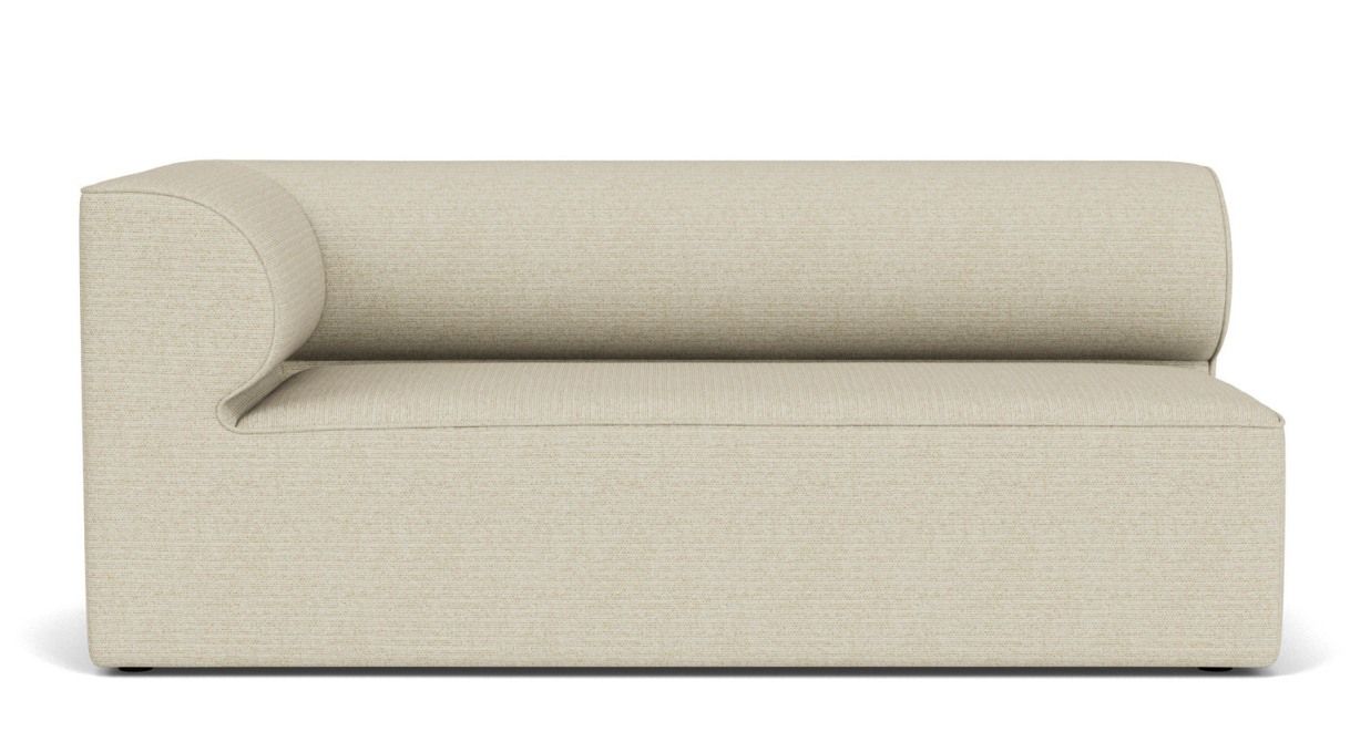 Beige Eave Modular Sofa Ecke von Audo Copenhagen, modernes Ecksofa für Wohnzimmer und Lounge.