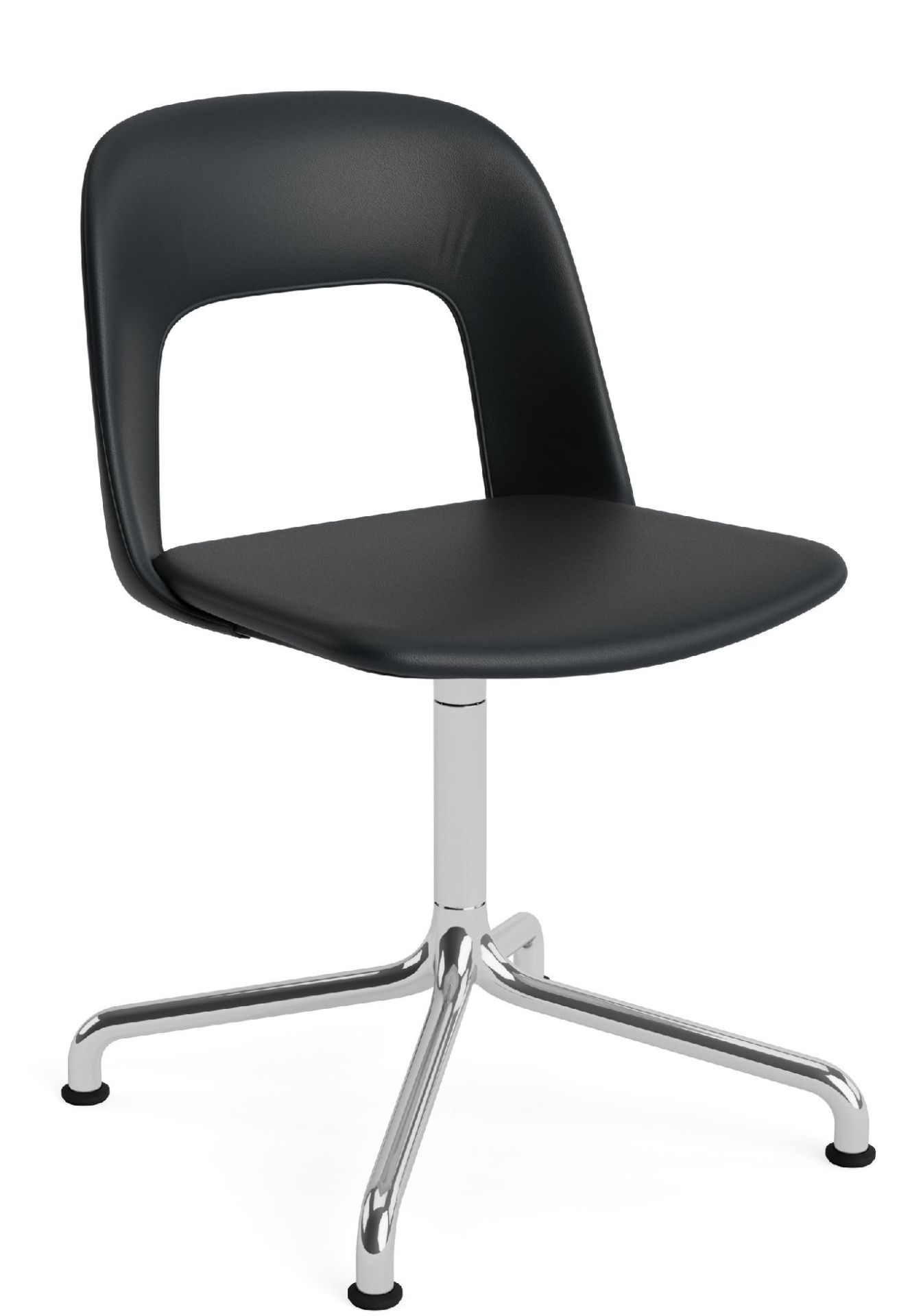Layout Side Chair 154 draaistoel met vierpoot Hay
