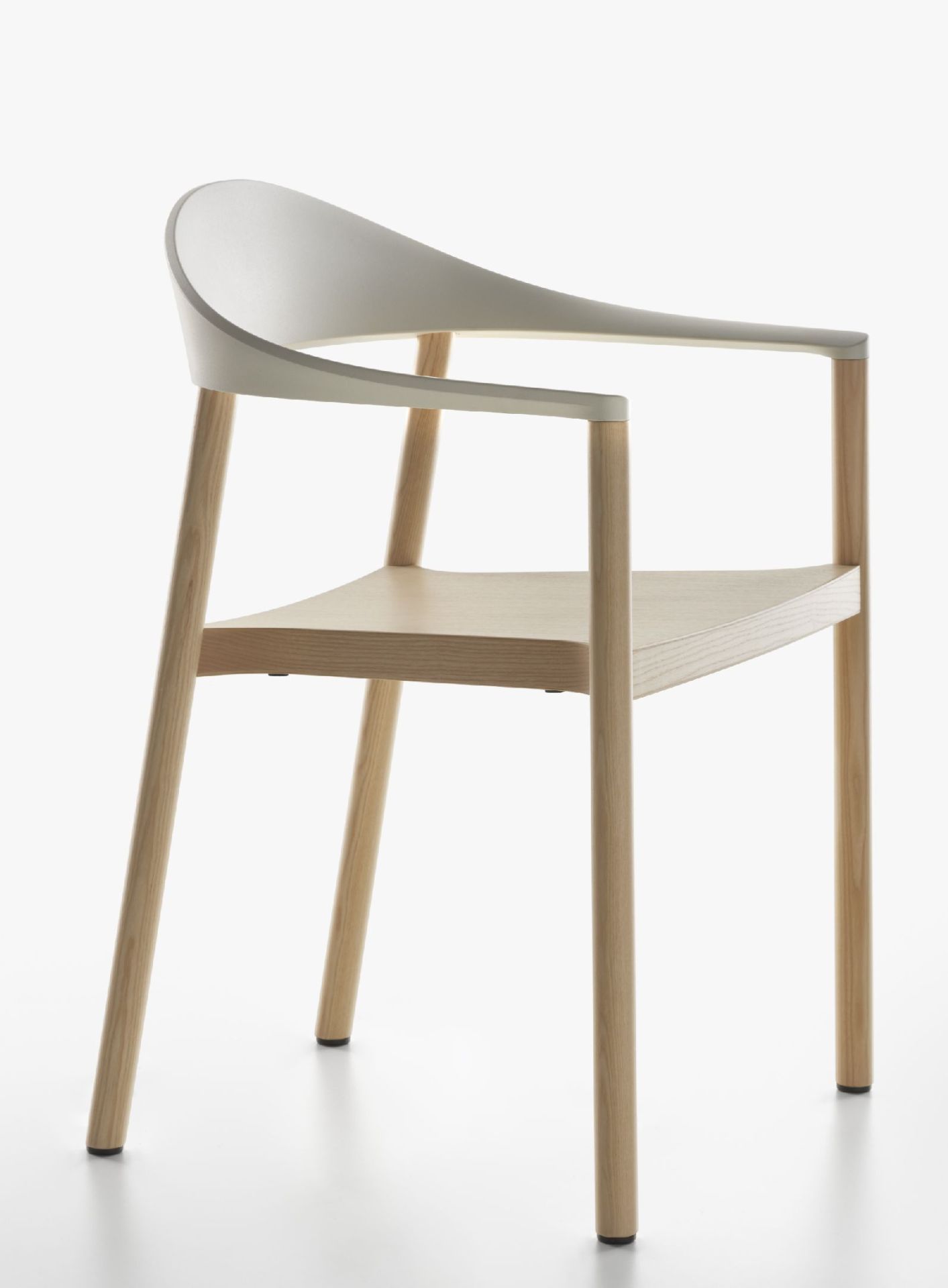 Monza fauteuil met armleuningen Plank