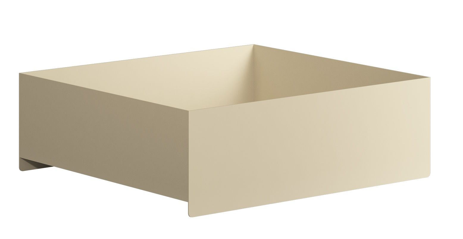 Beige Arturo Shelf Box von novoform, eine moderne Regalbox zur Aufbewahrung und Dekoration.
