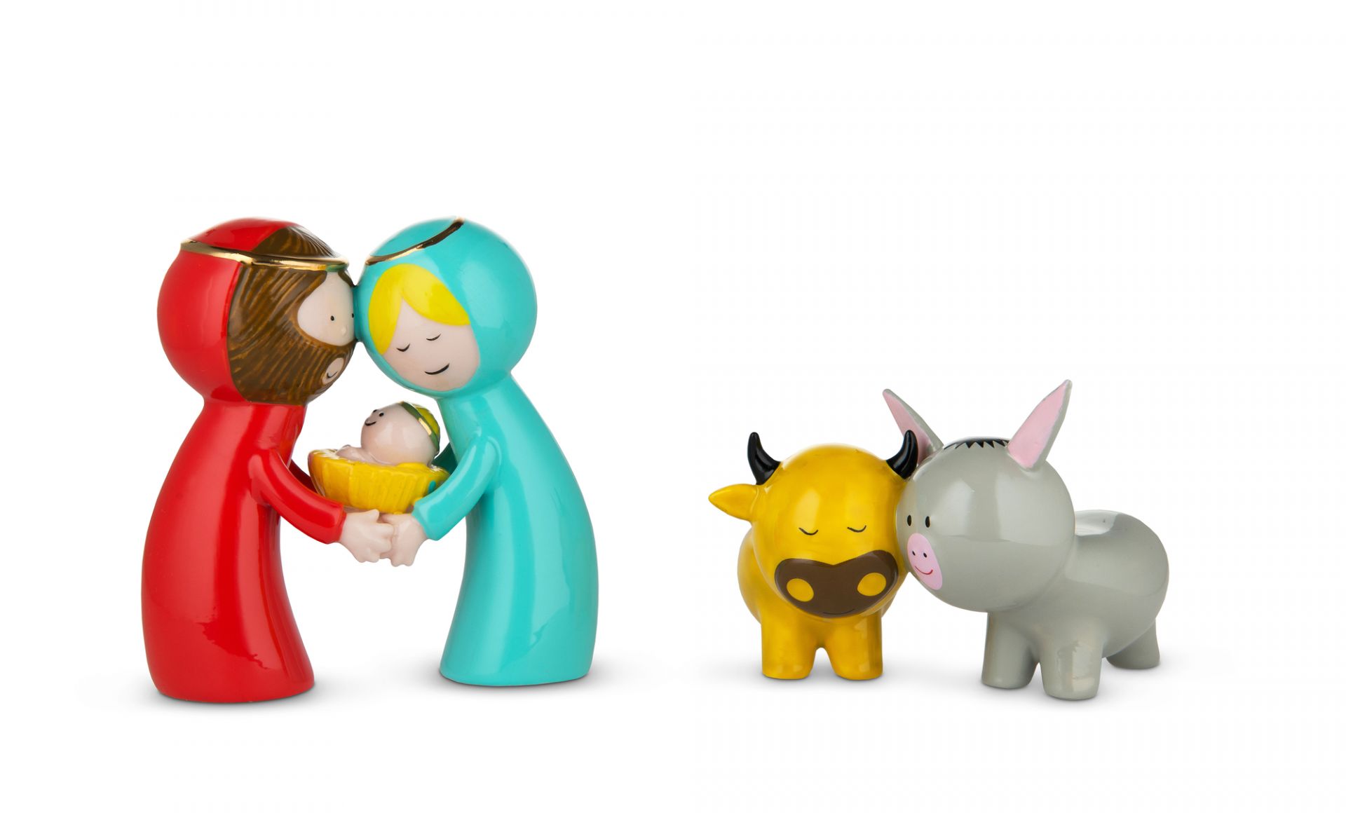 Happy Eternity Baby kerstfiguren Alessi AGJ01S2 Alessi