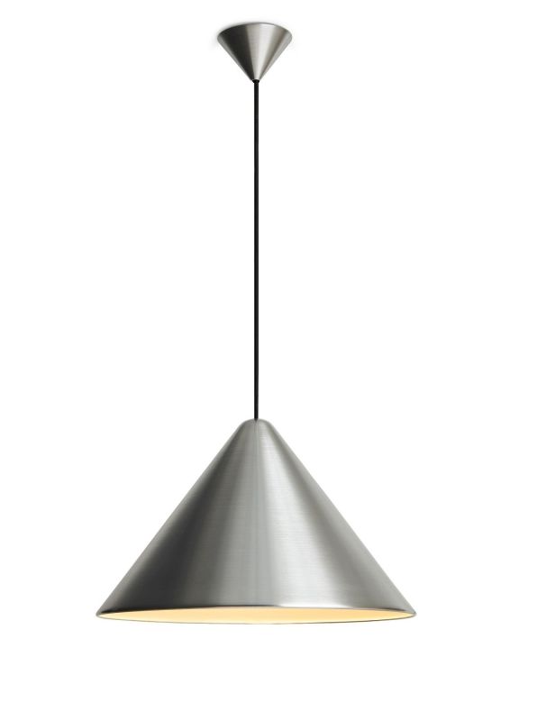 Compass Pendant 430 hanglamp, geborsteld aluminium, Hay