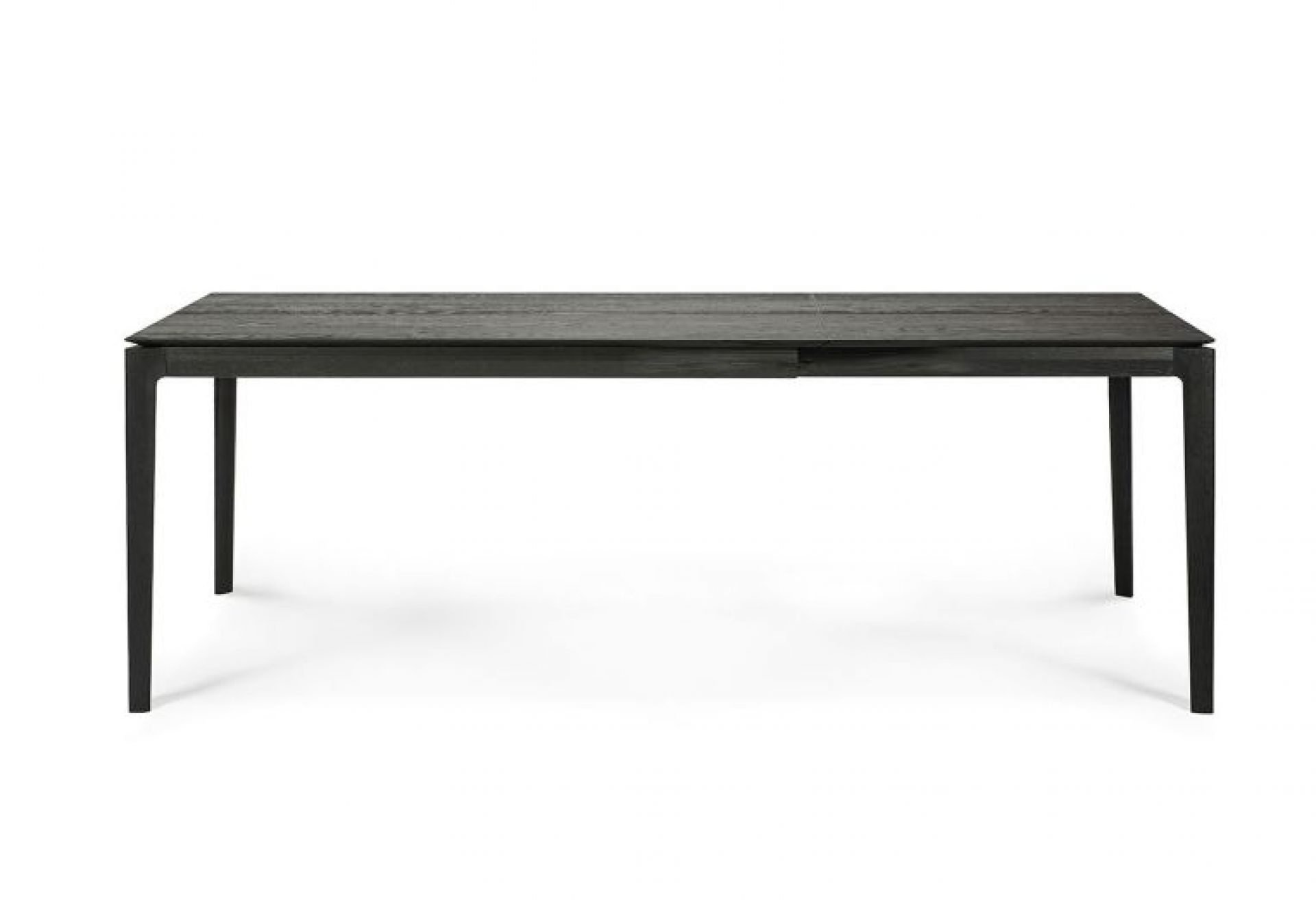Bok Esstisch ausziehbar, Eiche Schwarz von Ethnicraft. Moderner Holztisch für Esszimmer und Küche.