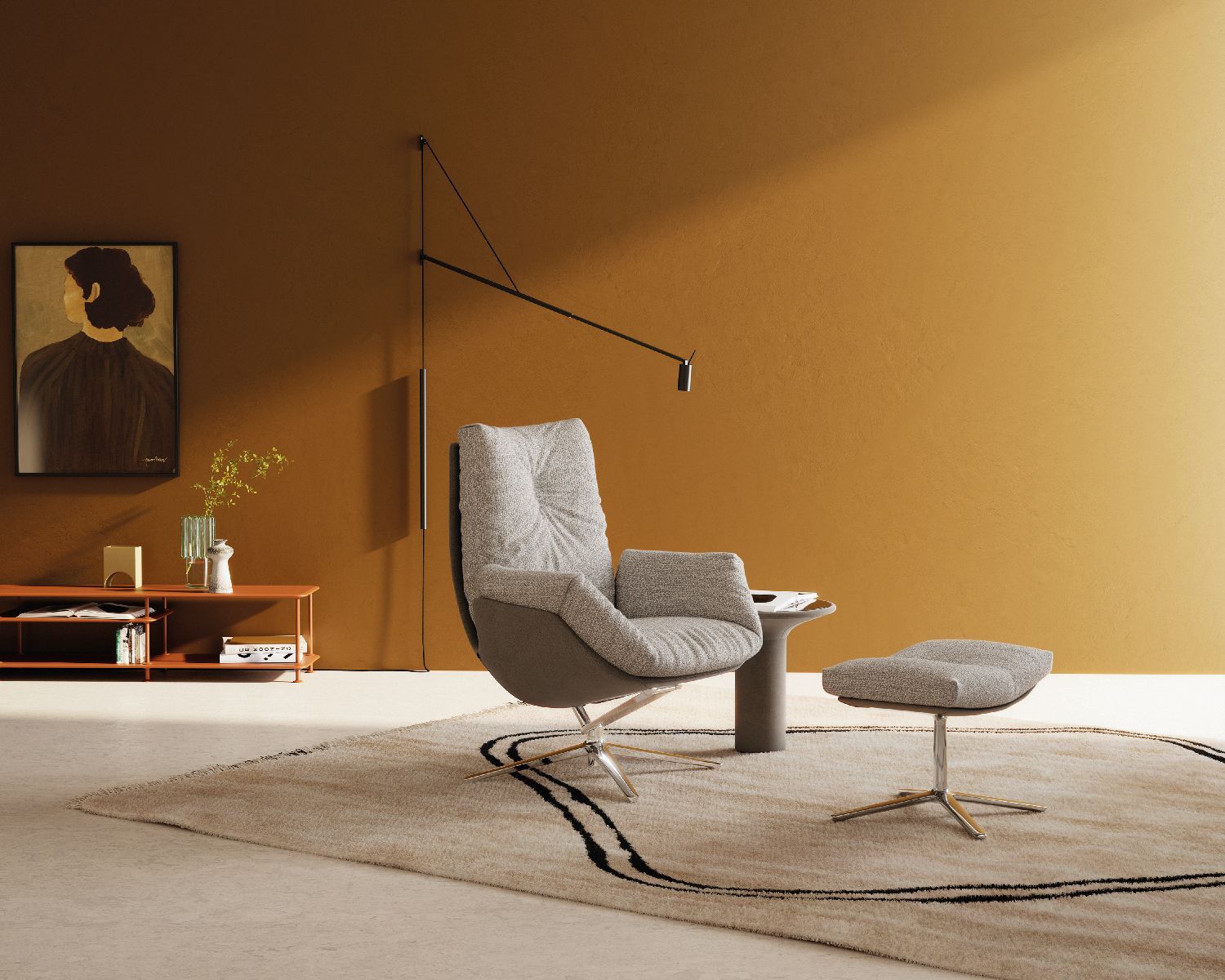 Cordia Lounge draaifauteuil Cor