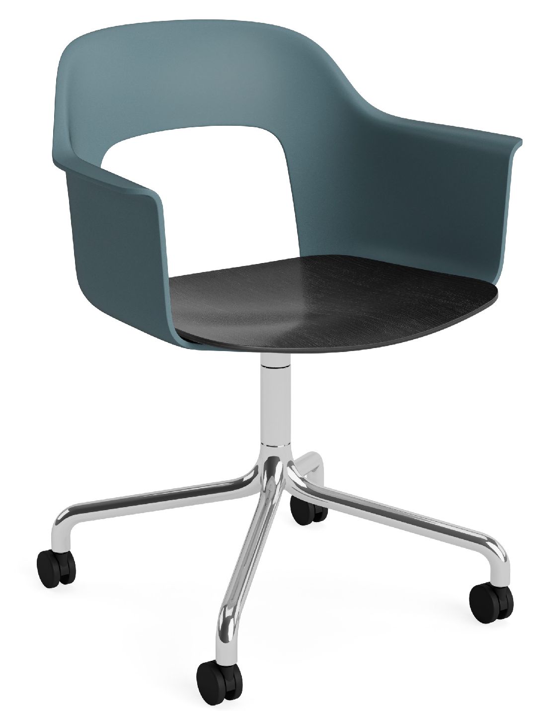 Layout fauteuil 262 met armleuningen van Hay