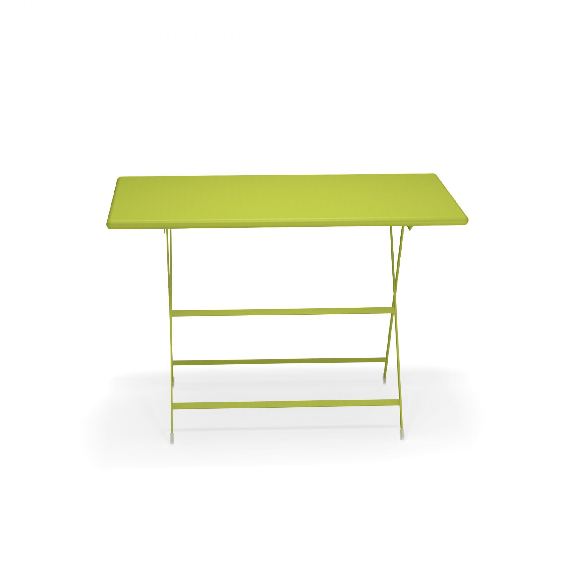 Grüner Arc en Ciel Klapptisch von emu, 110 cm, für Garten, Balkon und Terrasse.