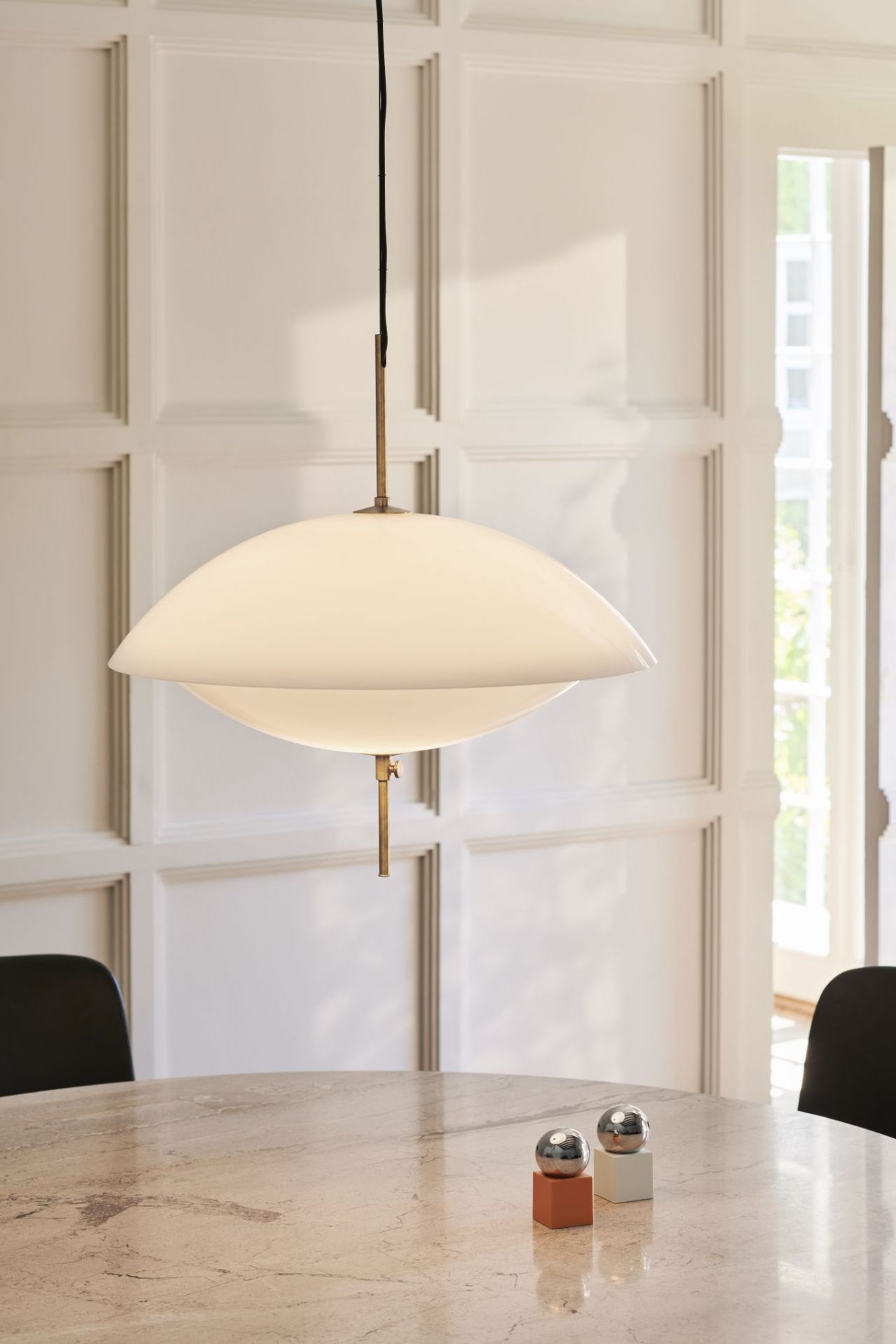 Clam hanglamp Fritz Hansen D 44 cm UNIEK EXEMPLAAR