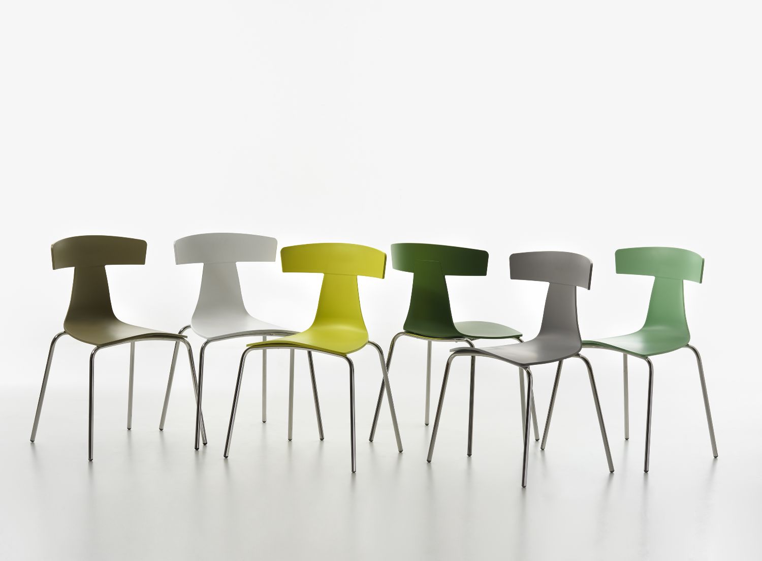 Remo Plastic Chair kunststof stoel Plank
