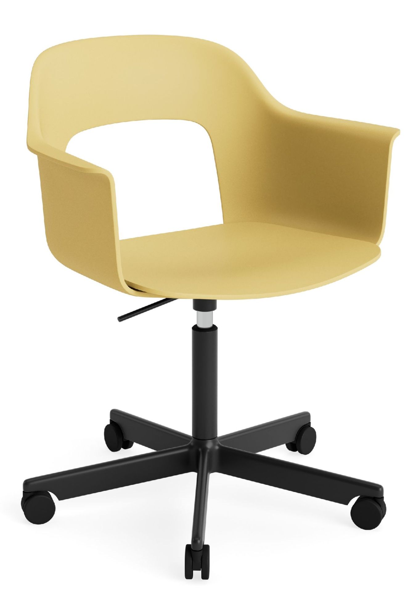 Layout Armchair 241 Fauteuil met 5-sterrenvoet, draaimechanisme met gasveer Hay