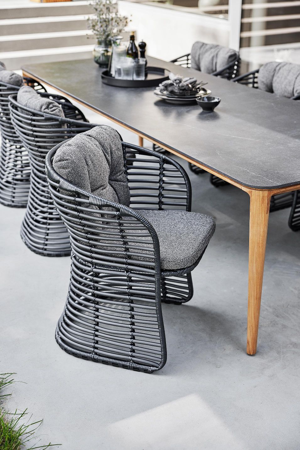 Aspect Table Rechthoekige eettafel voor buiten van Cane-Line