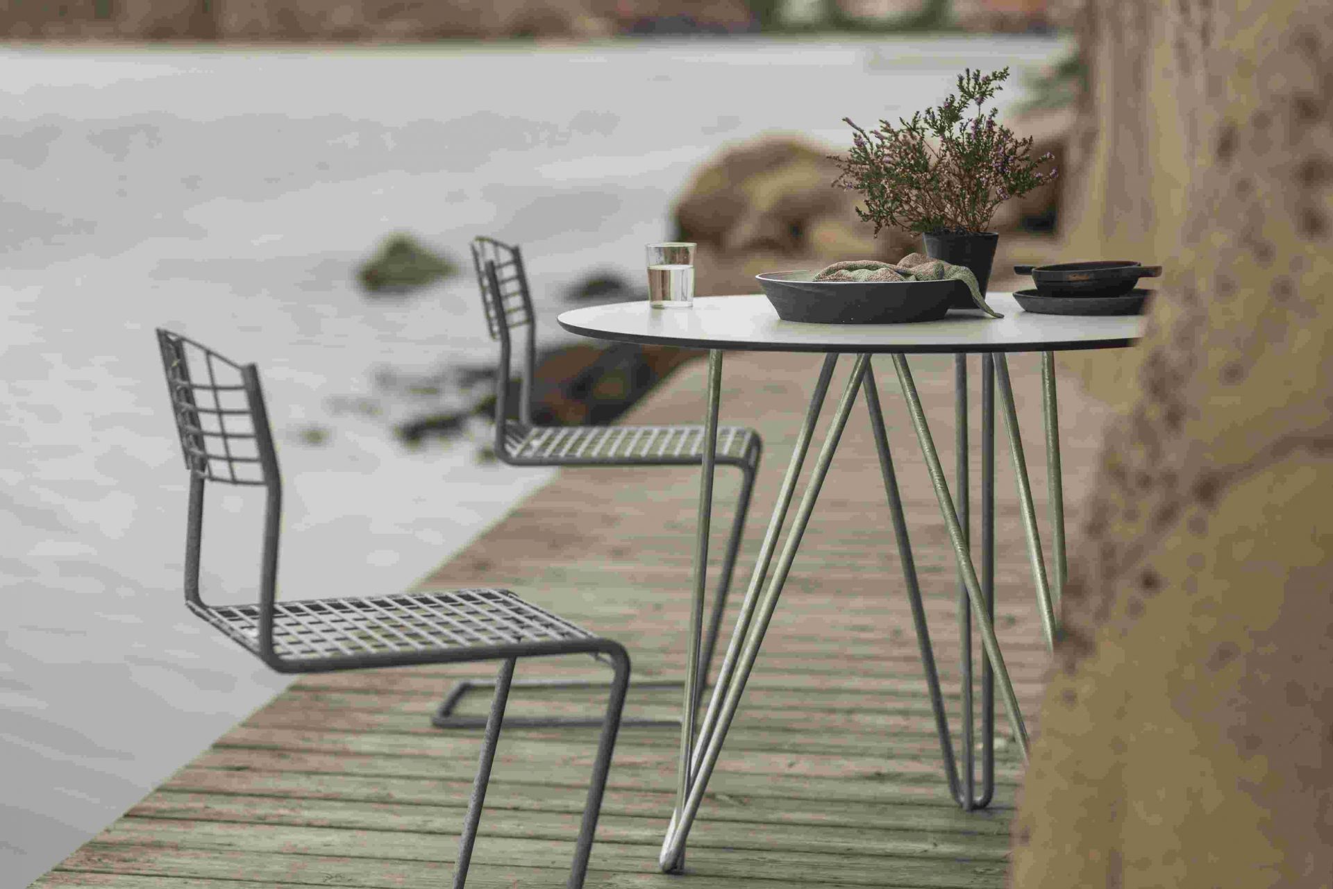 High Tech Chair stoel voor buiten Grythyttan Stalmobler
