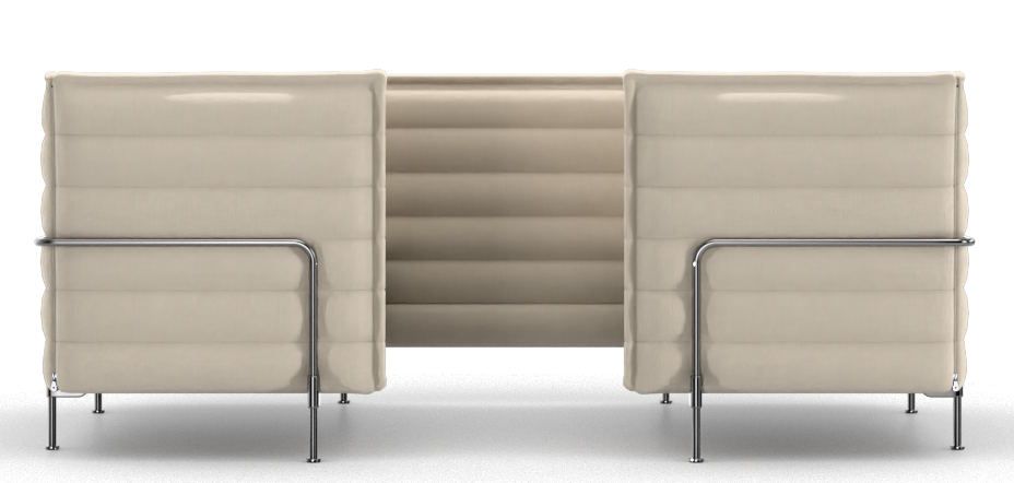 Alcove Cabin 2-zitsbank met lage rugleuning Vitra
