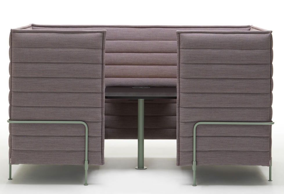 Alcove Cabin 2-zitsbank met hoge rugleuning Vitra
