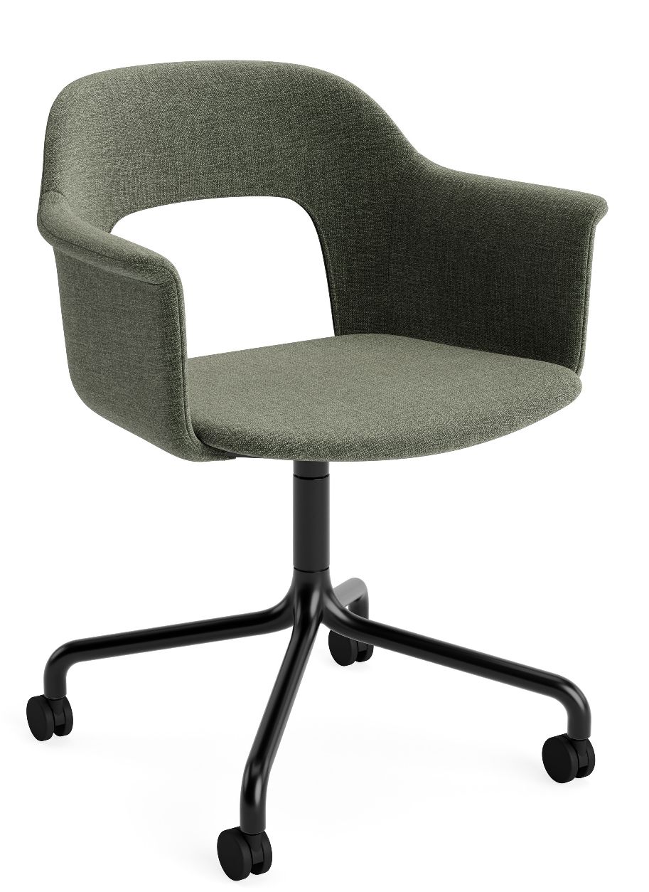 Layout fauteuil 264 met armleuningen van Hay