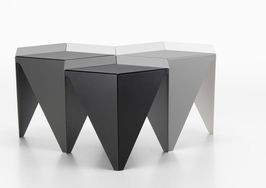 Prismatic Table bijzettafel, geometrisch ontwerp, Vitra