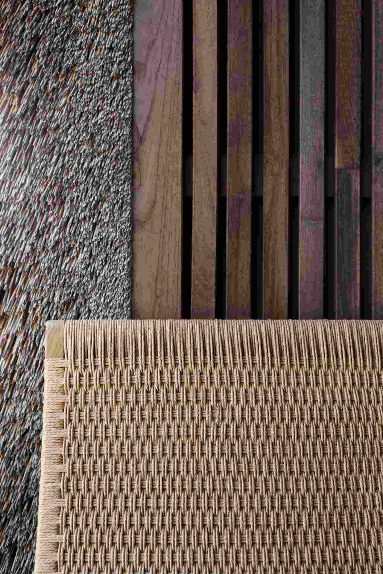 Detailaufnahme: Cuba Sessel mit Papiergeflecht von Carl Hansen & Søn, skandinavisches Design.