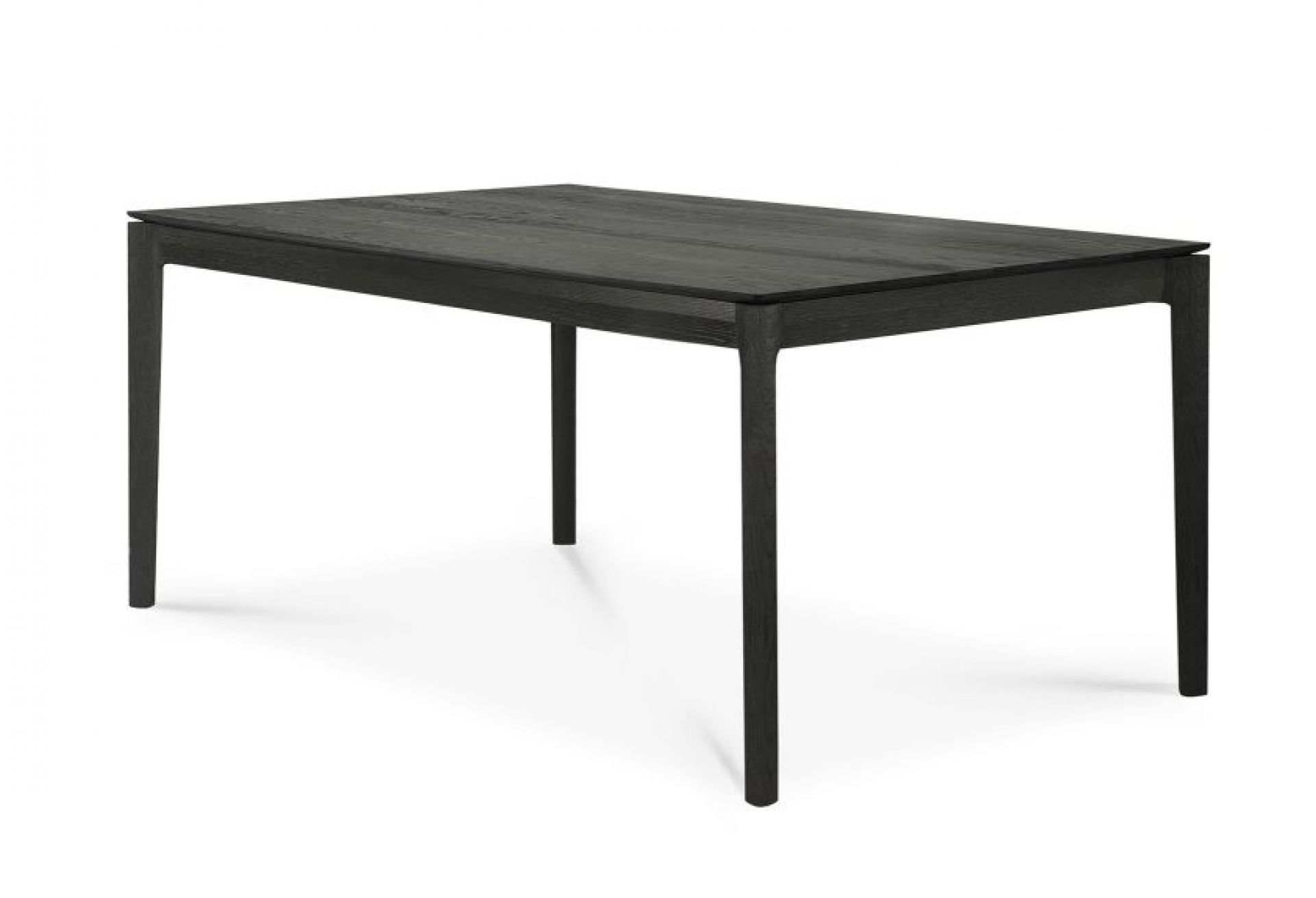 Bok Tisch: Ausziehbarer Esstisch aus Eiche in Schwarz von Ethnicraft, modernes Design.