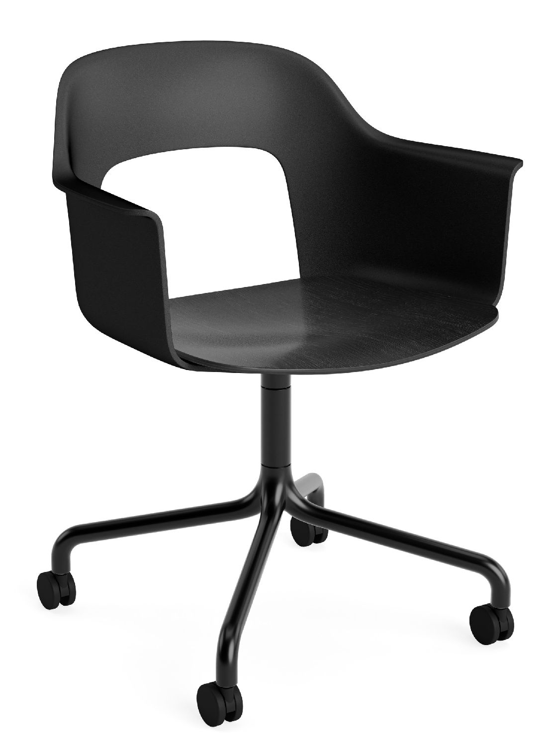 Layout fauteuil 262 met armleuningen van Hay