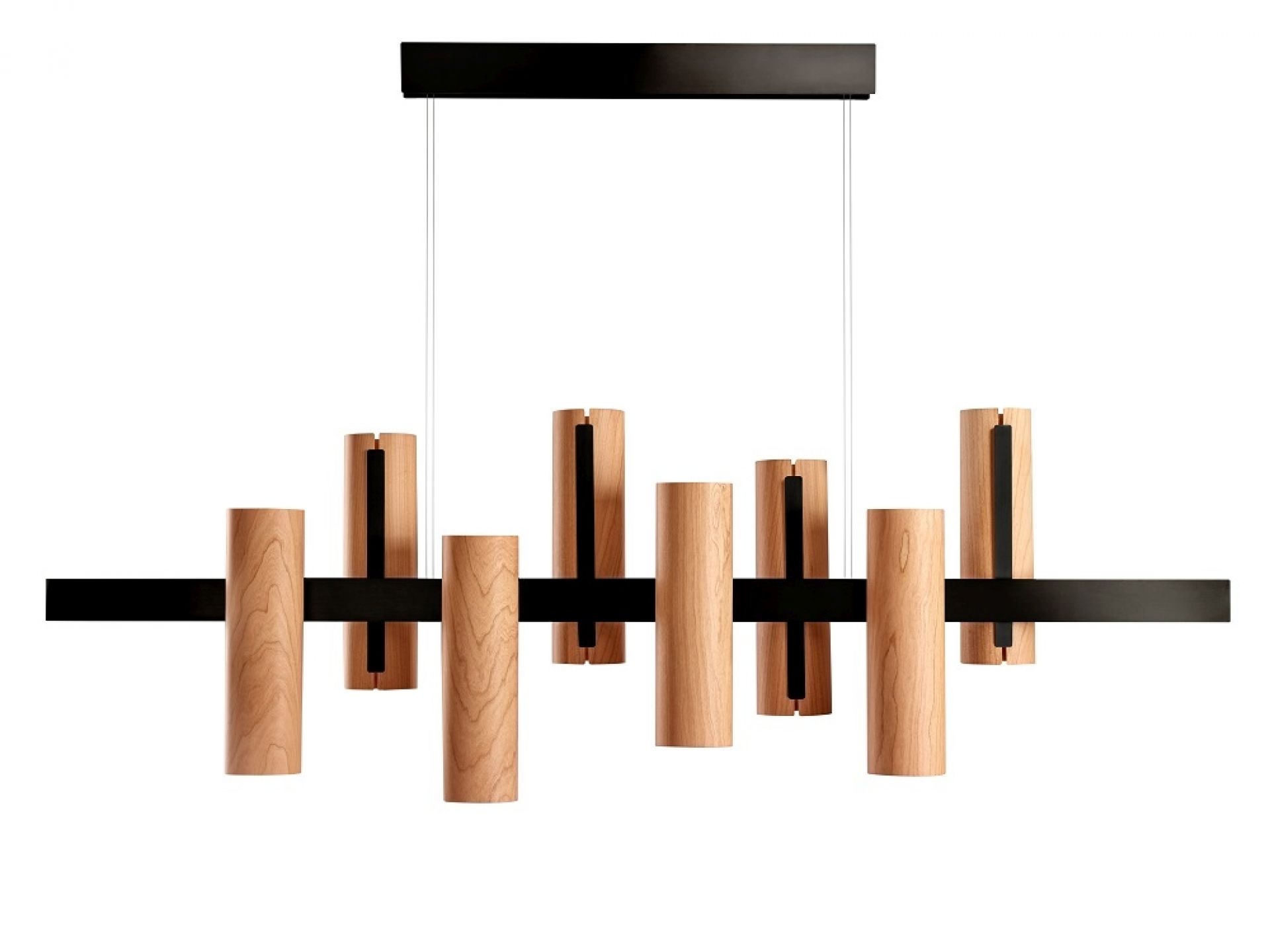 Black Note Keys Suspension LED-hanglamp LZF Lamps