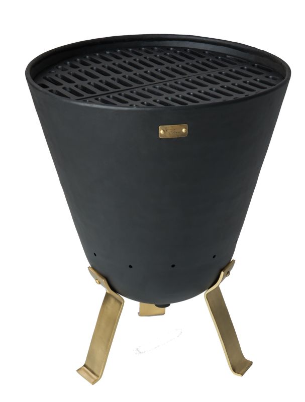 Vuurplaatsset met vuurkorf en grillrooster Philippi