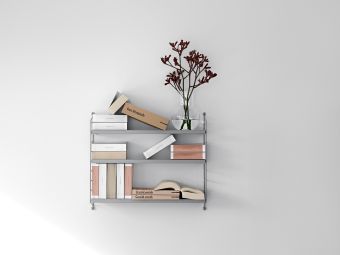 String Pocket metalen plank String Furniture