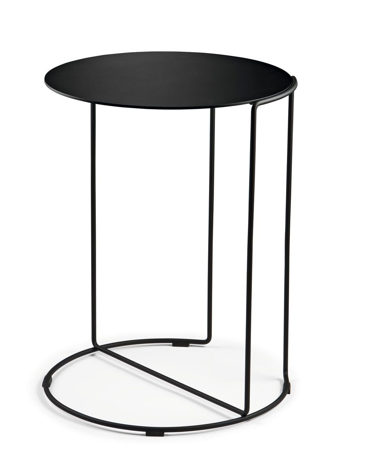 Oki Saddle bijzettafel, rond, Walter Knoll