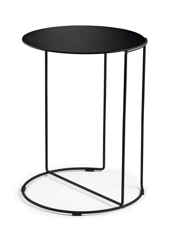 Oki Saddle bijzettafel, rond, Walter Knoll