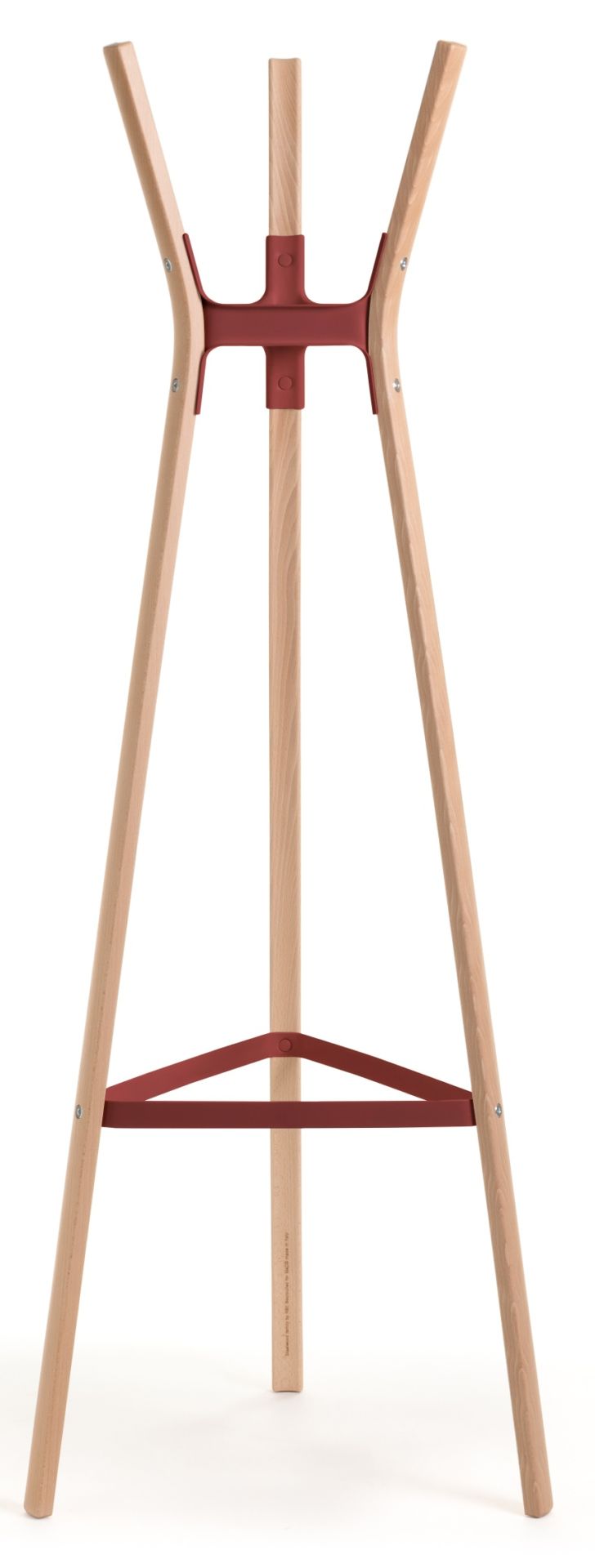 Magis Steelwood Coat Stand Garderobenständer aus Holz und Stahl, modernes Design für Flur und Büro.