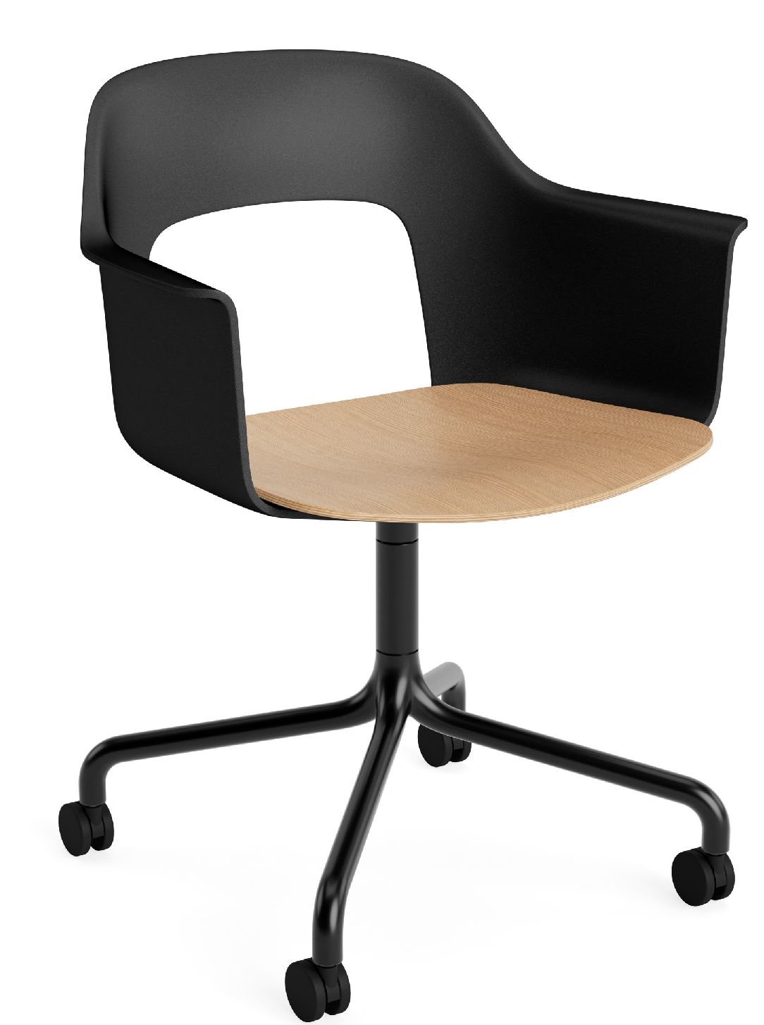 Layout fauteuil 262 met armleuningen van Hay