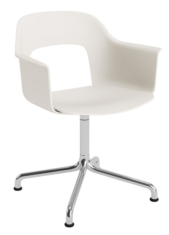 Layout Armchair 251 Fauteuil met 4-sterrenvoet, draaivoet met gebogen voetkruis Hay