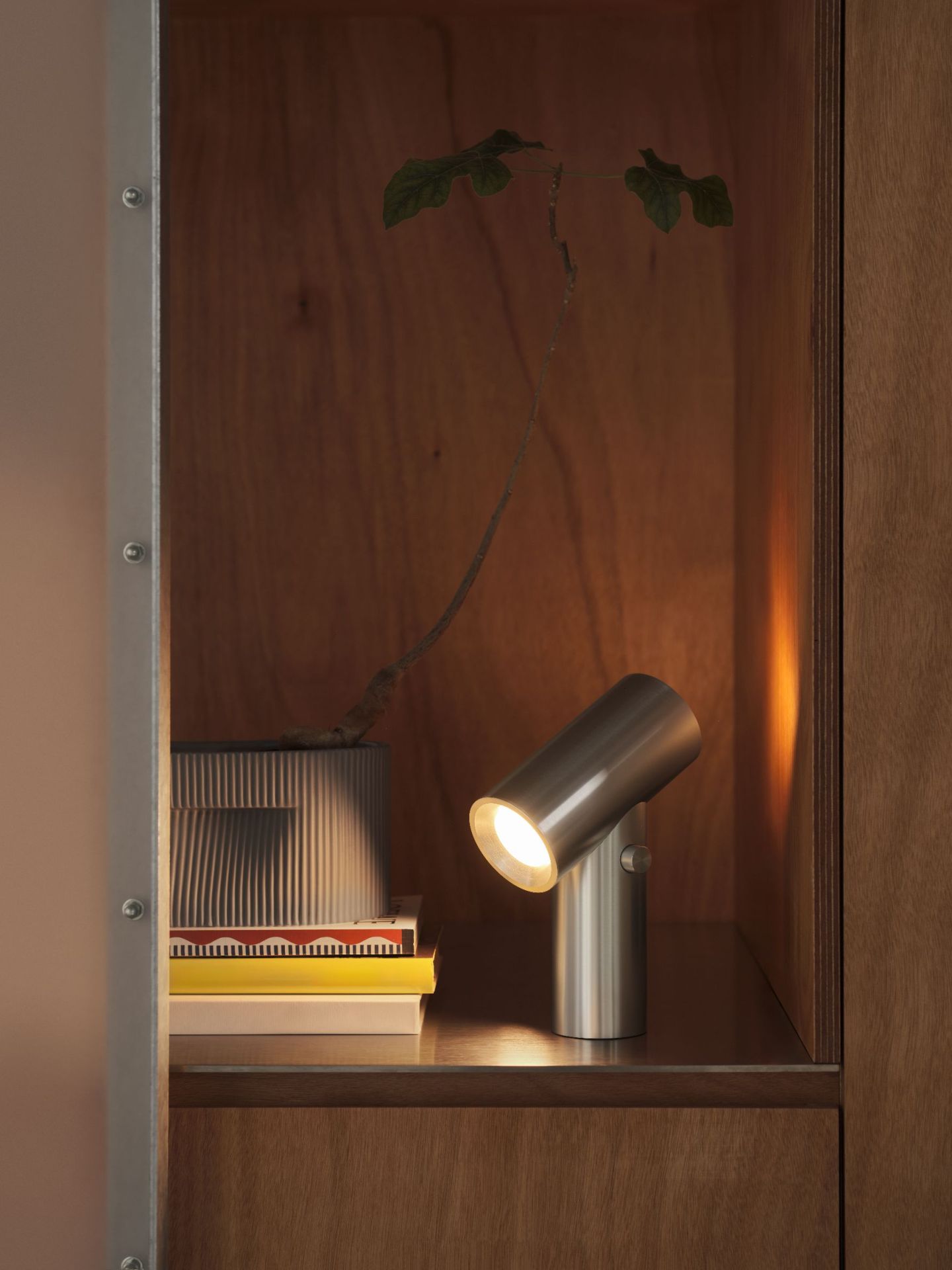 Beam Portable lamp Opladen lamp / Tafellamp Muuto Zwart