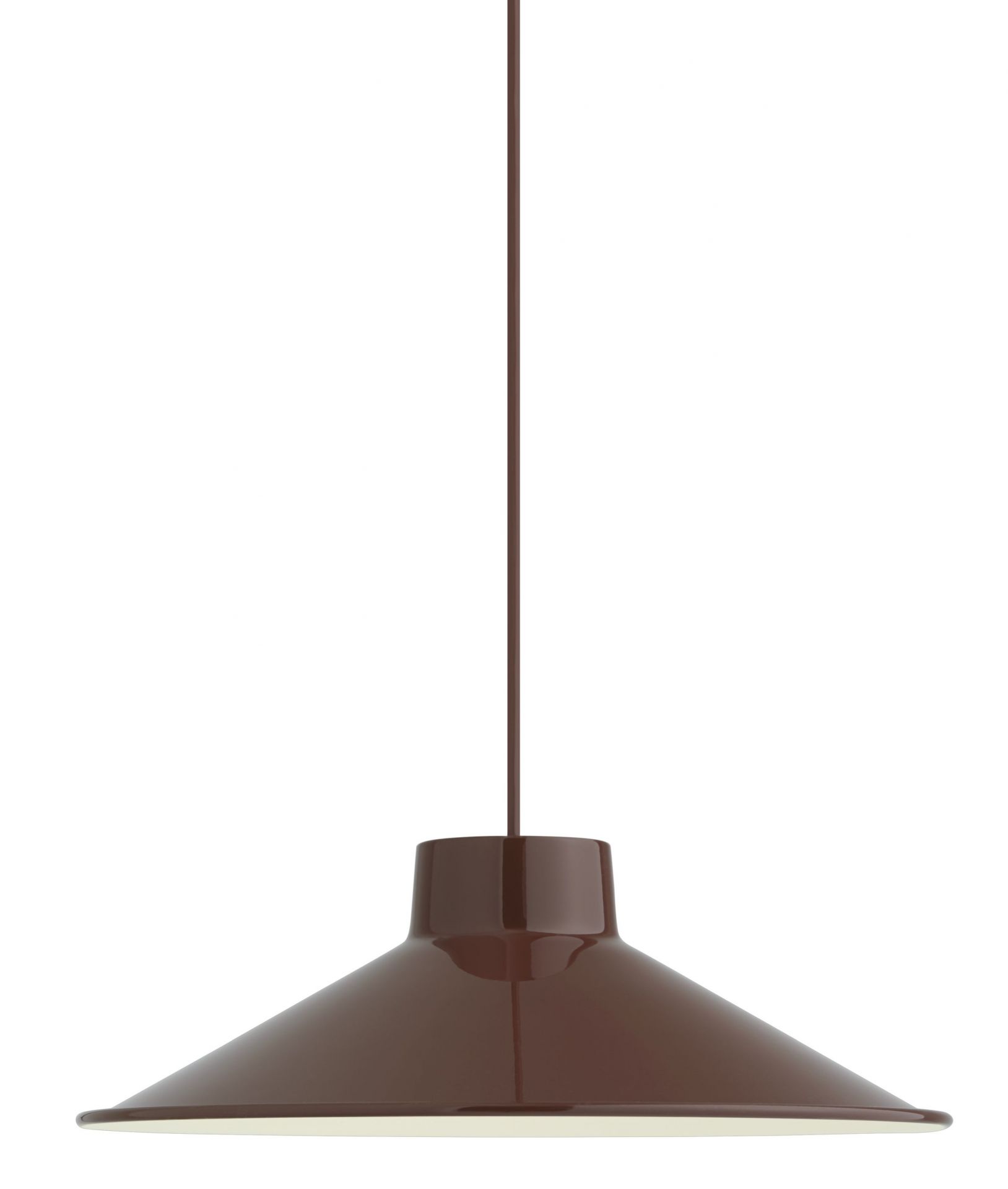 Muuto Top Pendelleuchte 36 cm, graue Hängelampe für Esszimmer und Wohnzimmer, modernes Design.