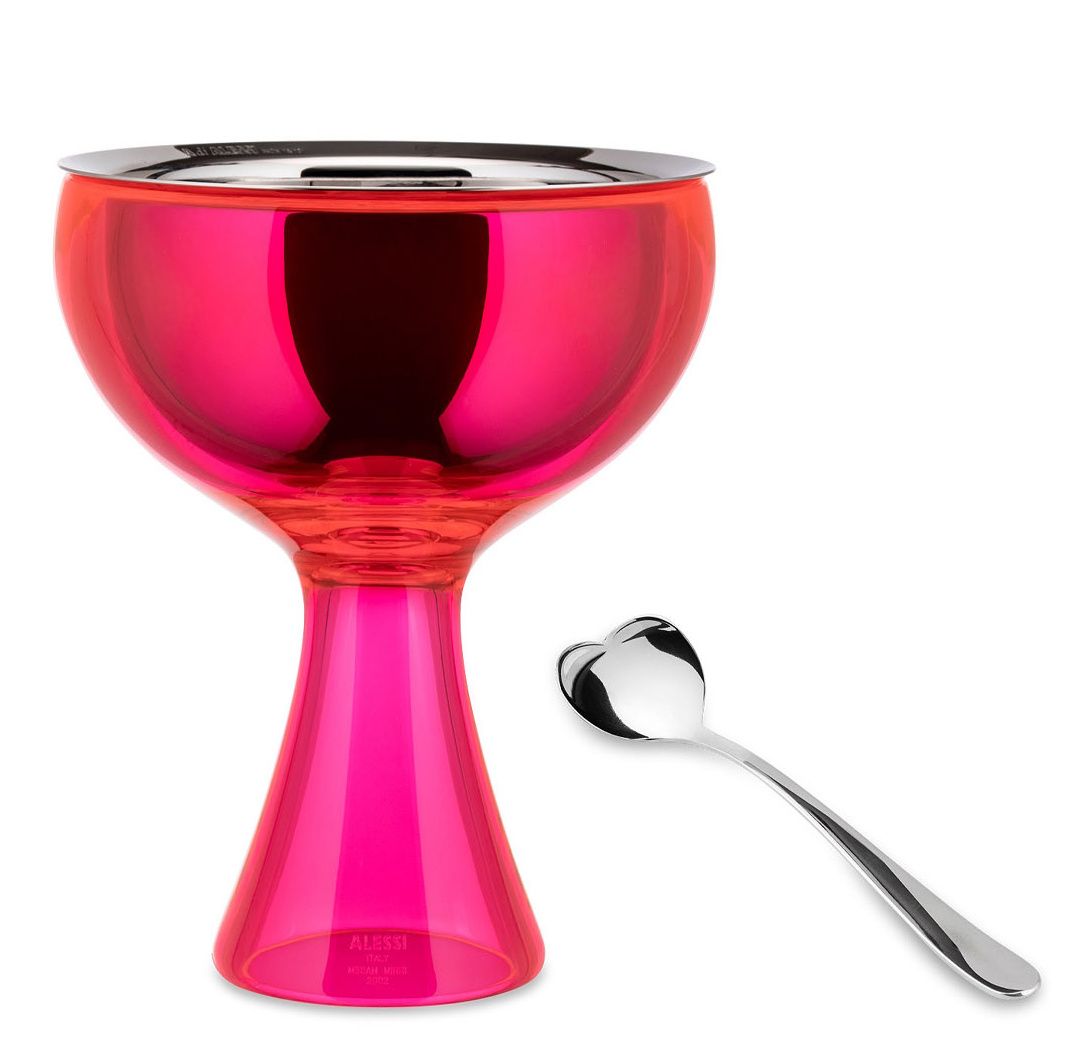 Big Love-ijscoupe roze Alessi