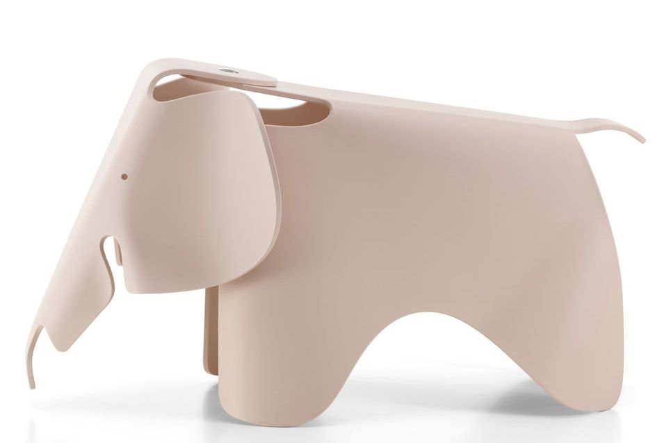 Eames Elephant-kruk RE Vitra lichtroze