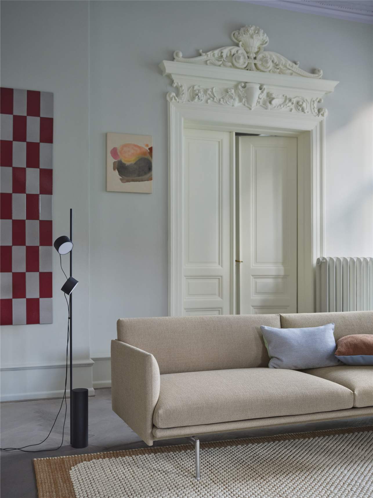 Post vloerlamp van Muuto