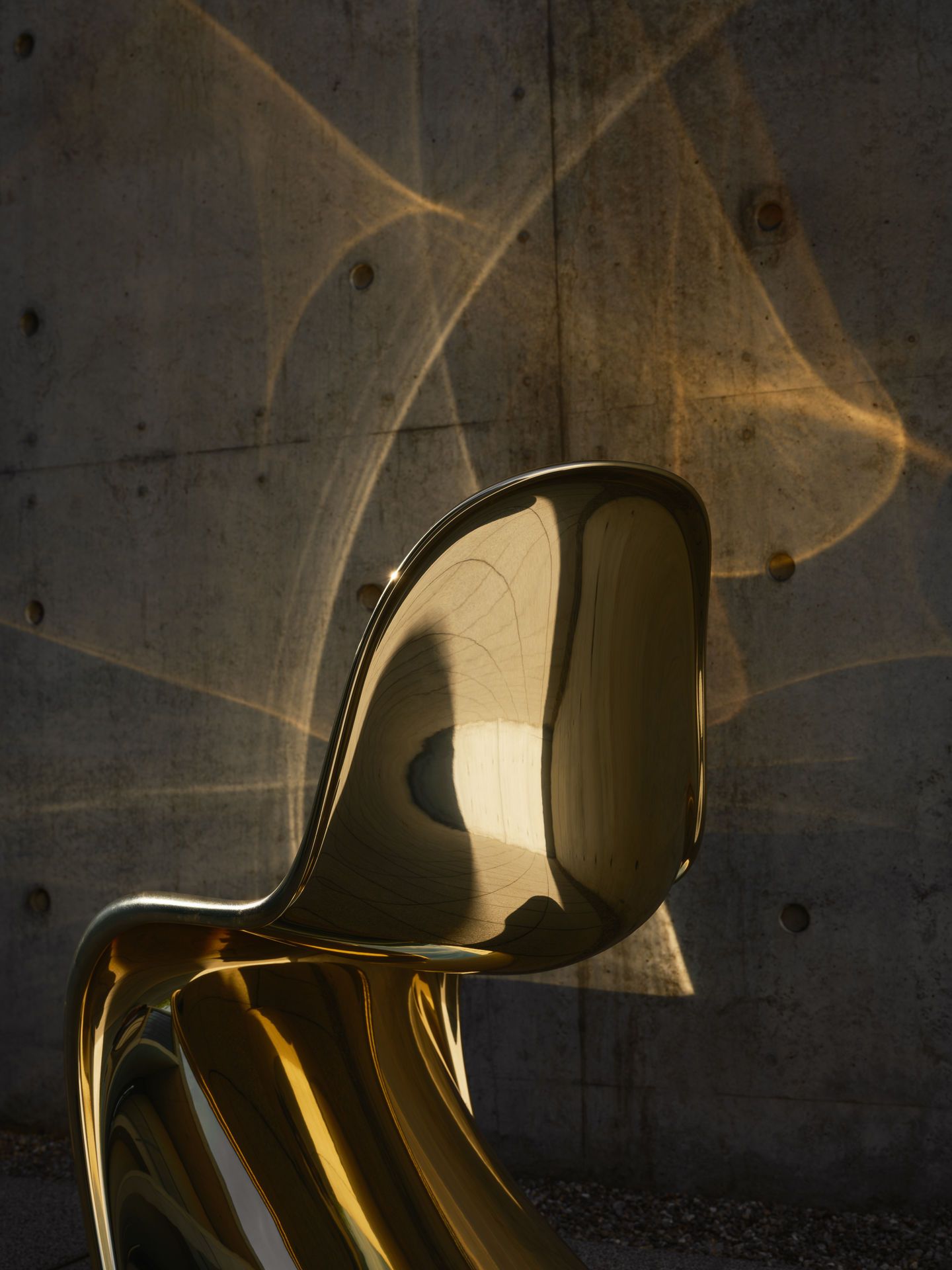 Panton Gold Chair Stoel LIMITED EDITION Vitra