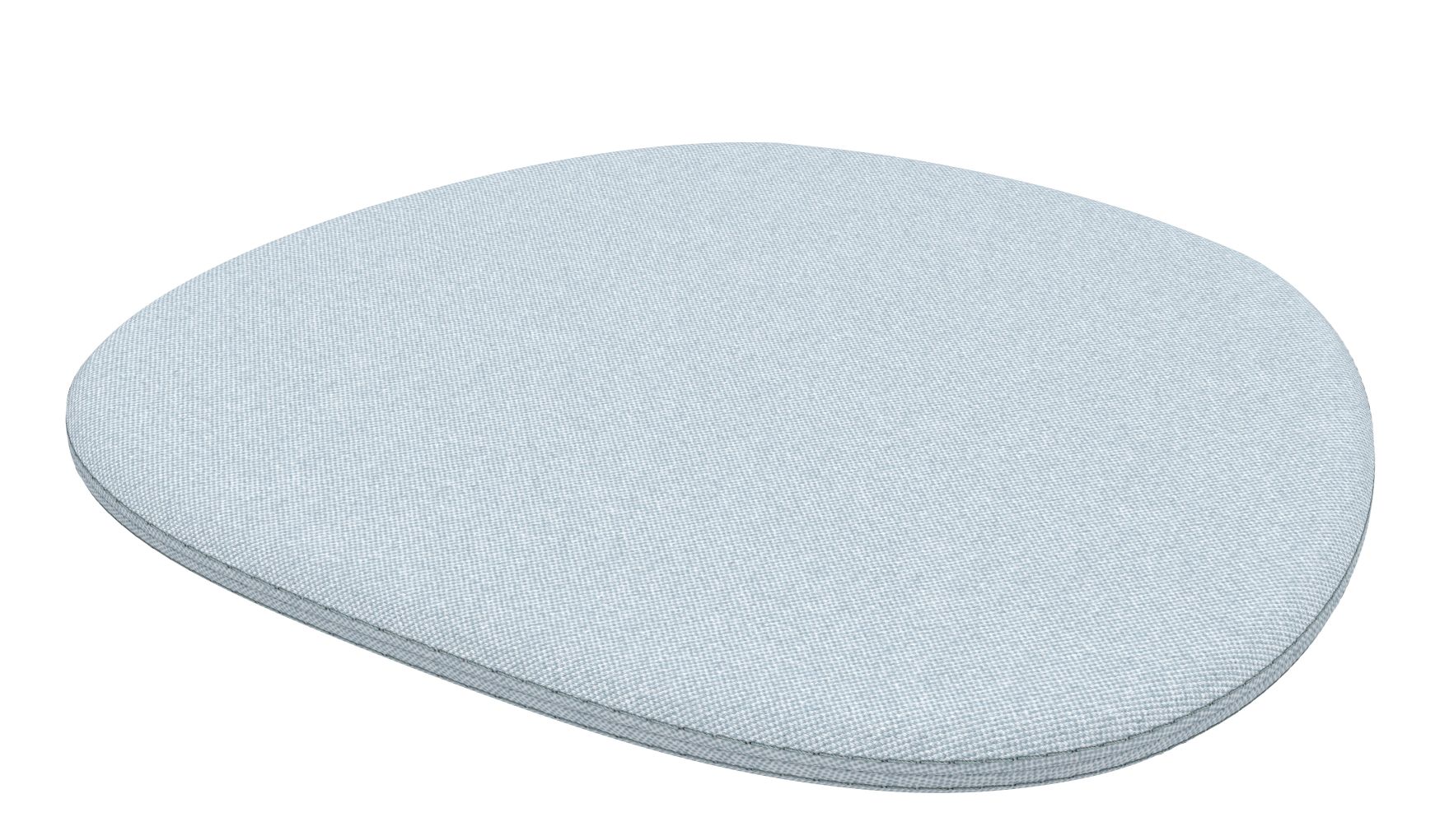 Soft Seats type B zitkussen Vitra Plano lichtgrijs/ijsblauw