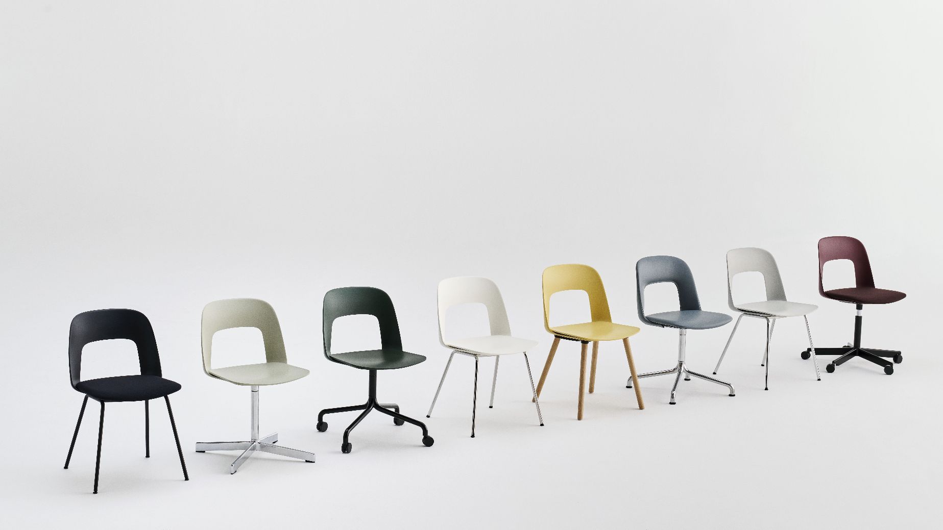 Layout Side Chair 124 stoel Hay