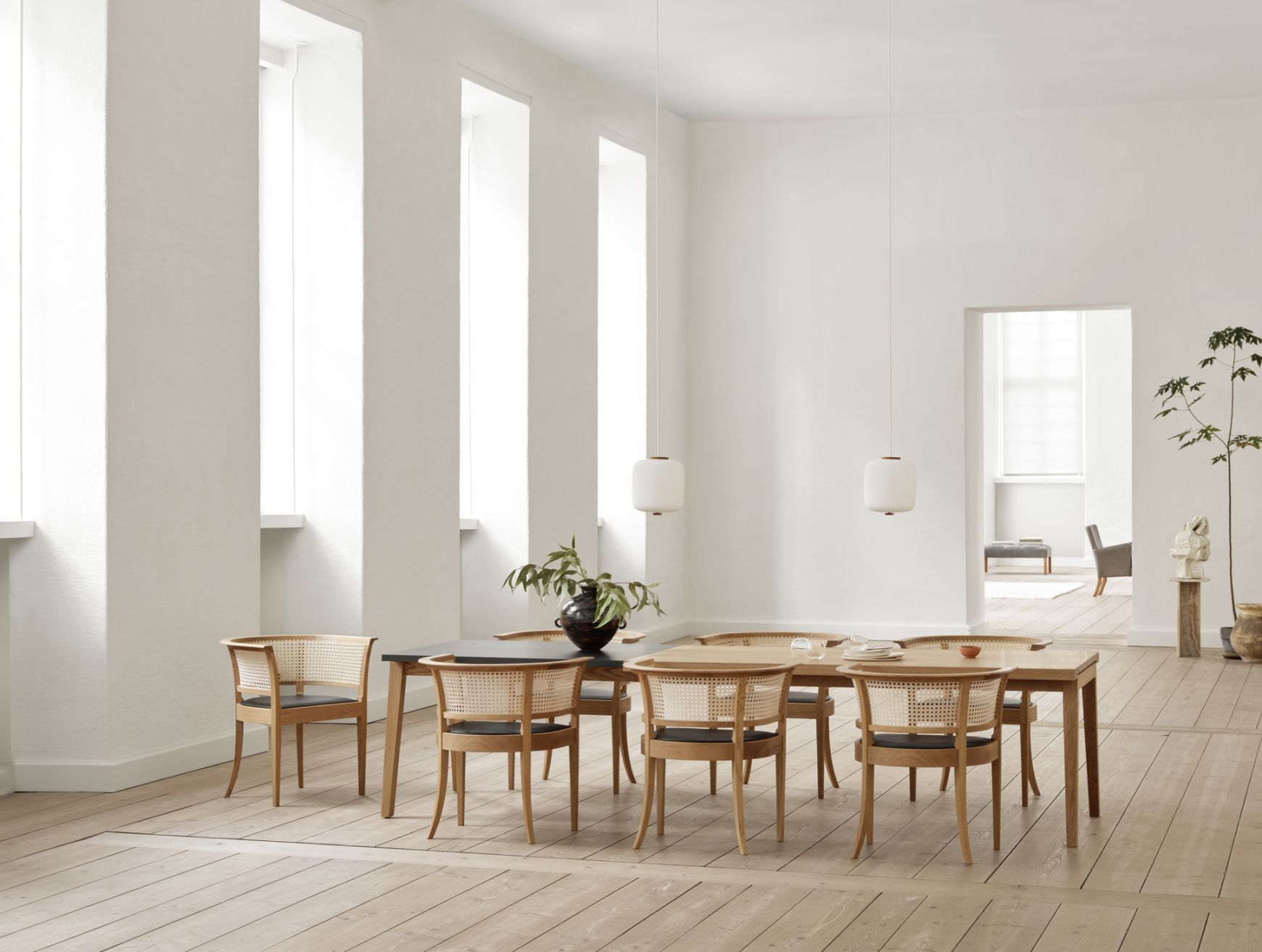 EK61 Opal hanglamp Ø 16 cm Carl Hansen & Søn UNIEK EXEMPLAAR