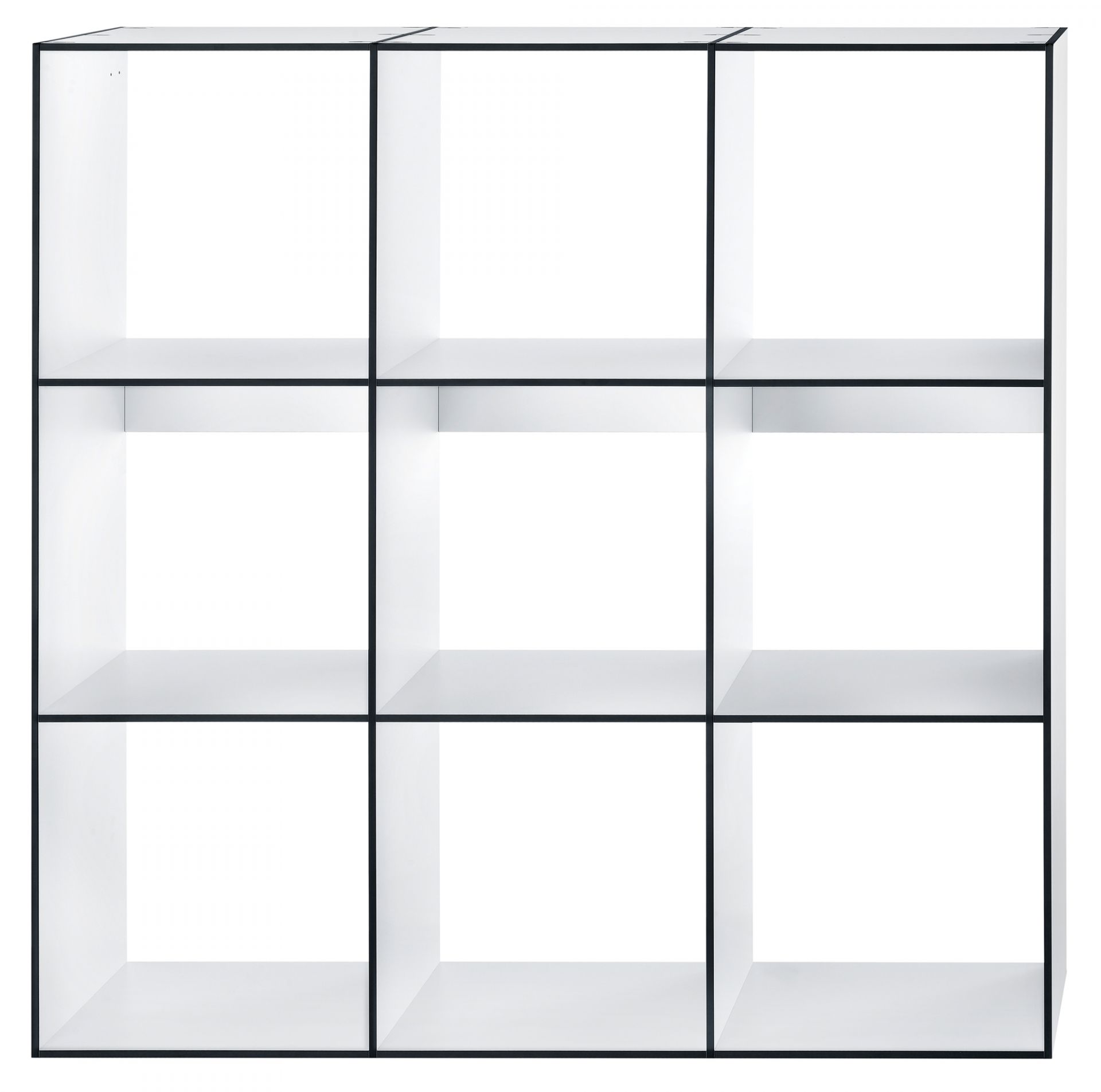 Bibliotheek HP 3x3-module rek Hans Hansen