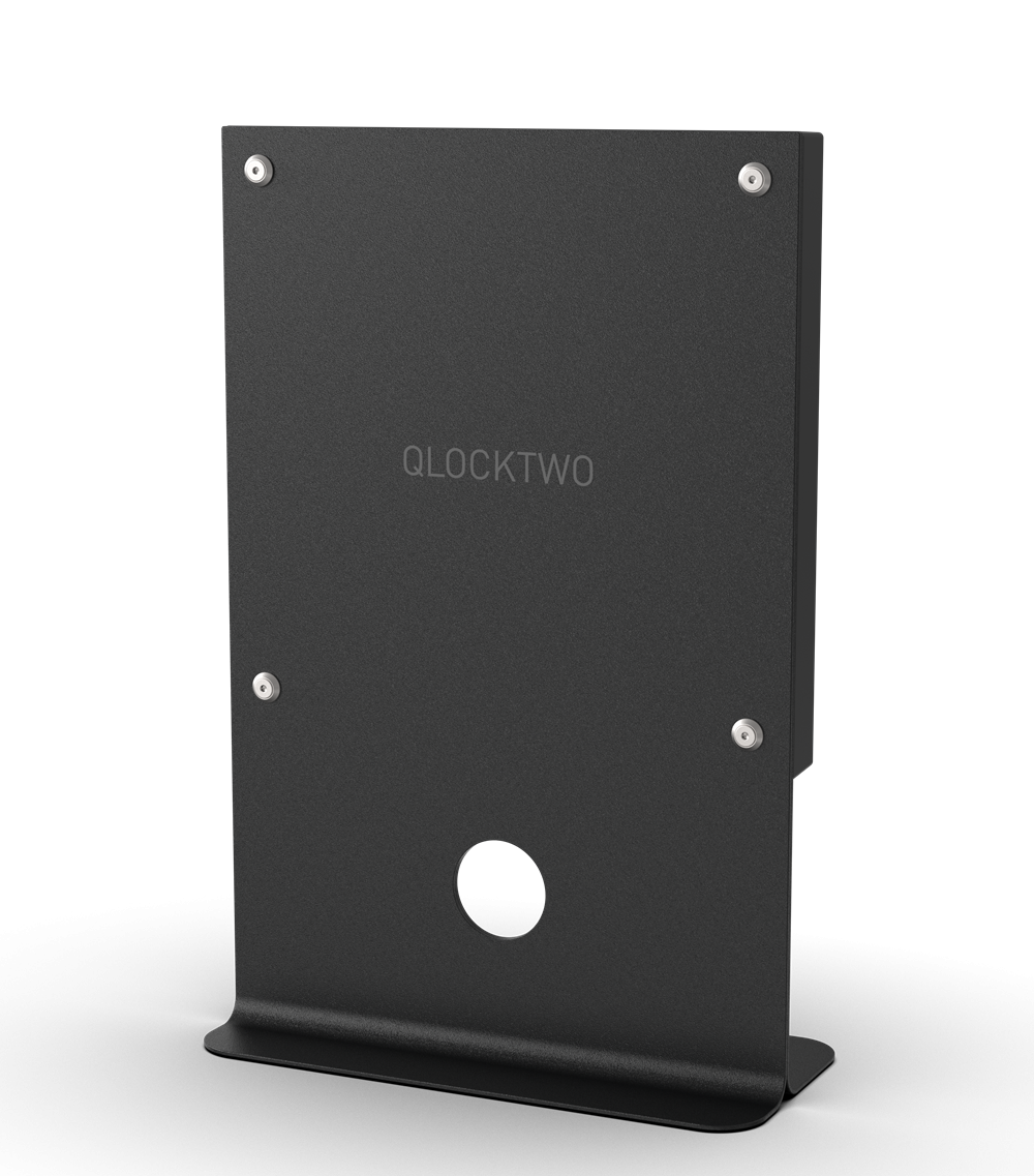 Standaard voor Earth 45 wandklok QLOCKTWO