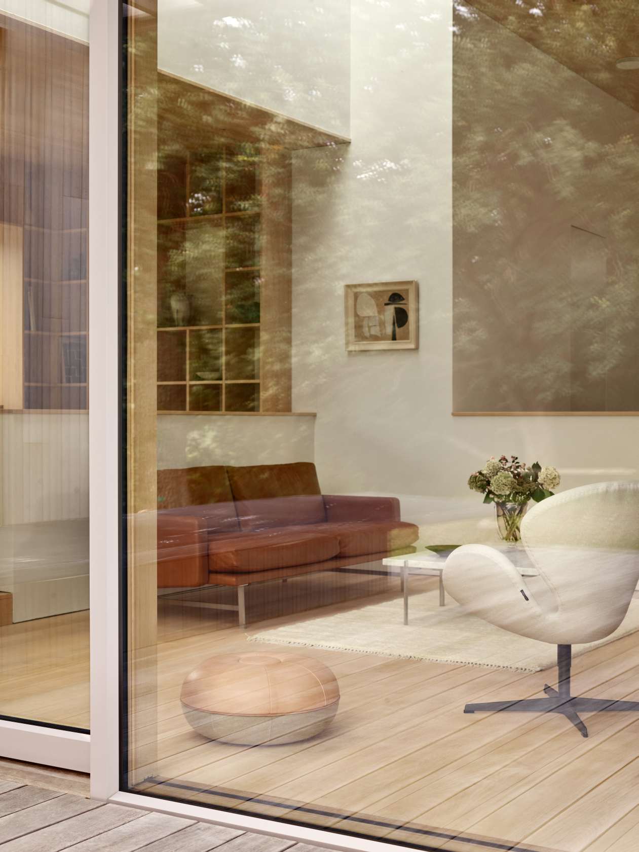 Pouf Small poef Fritz Hansen