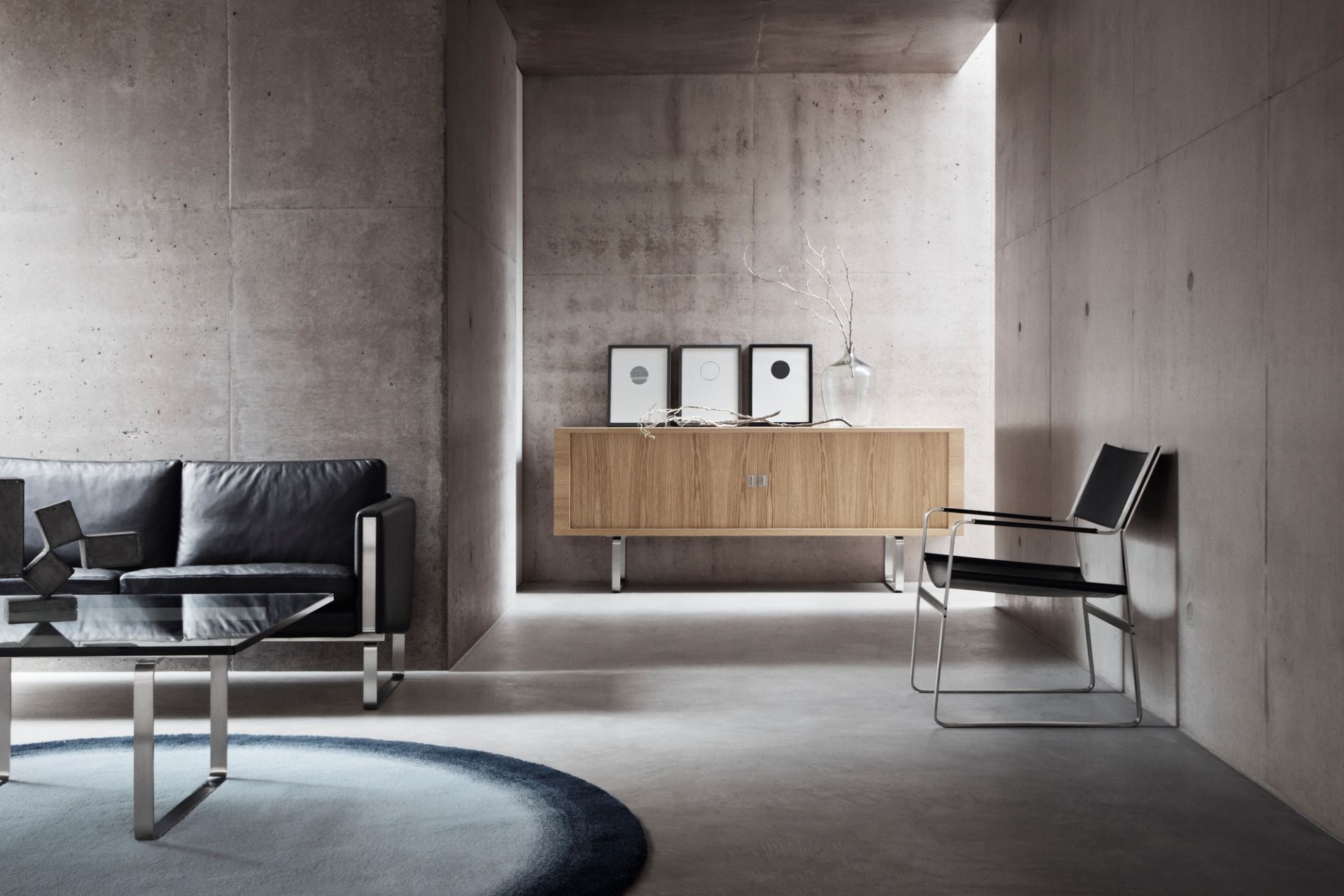 CH825 Credenza Sideboard von Carl Hansen & Søn aus geölter Eiche mit Massivholzgestell.