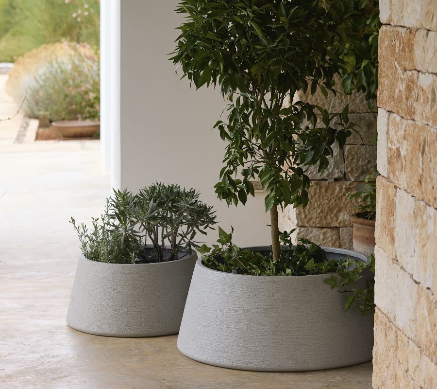 Soil Planter Trapezium Large plantenbak voor buiten van Cane-Line