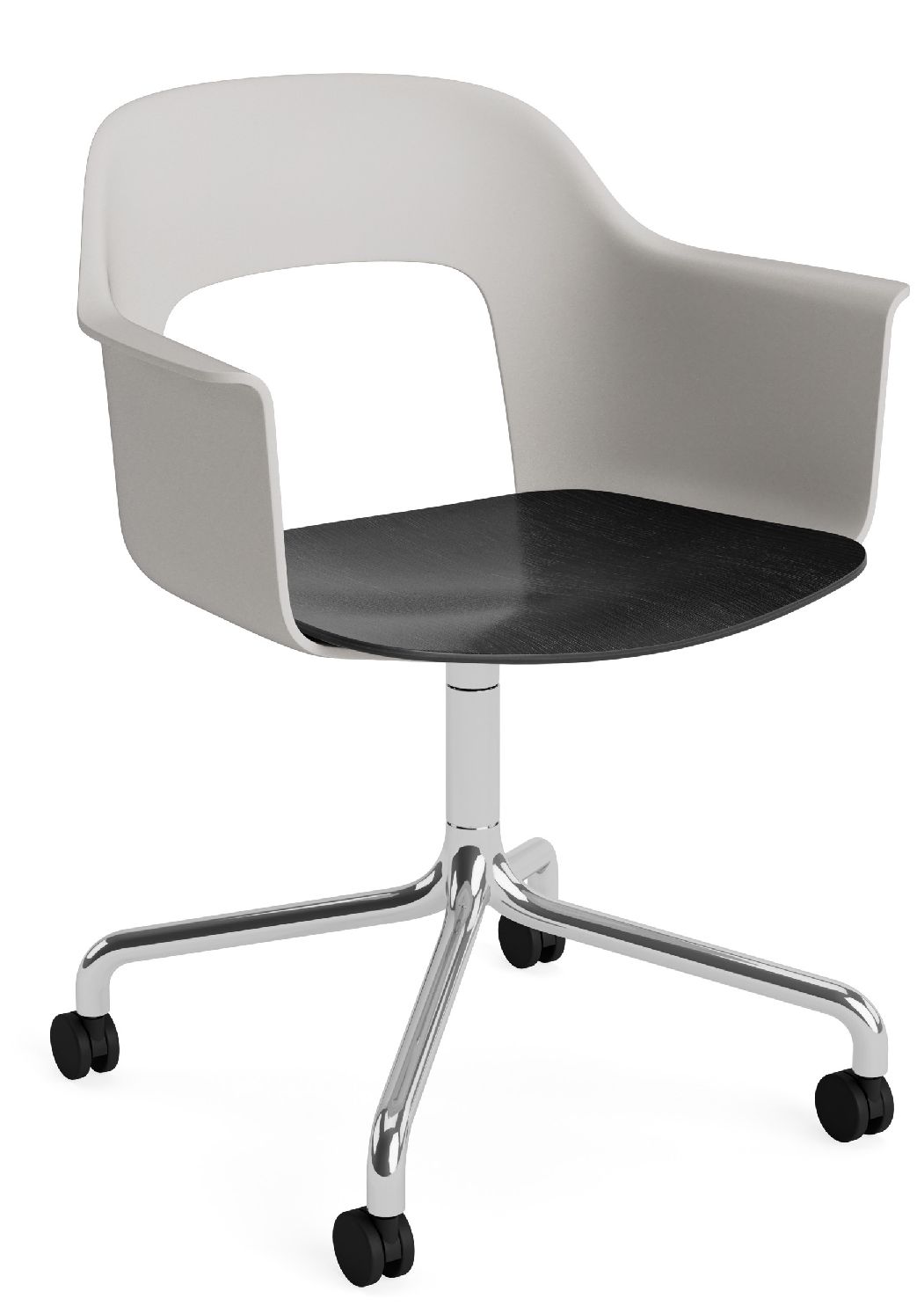 Layout fauteuil 262 met armleuningen van Hay