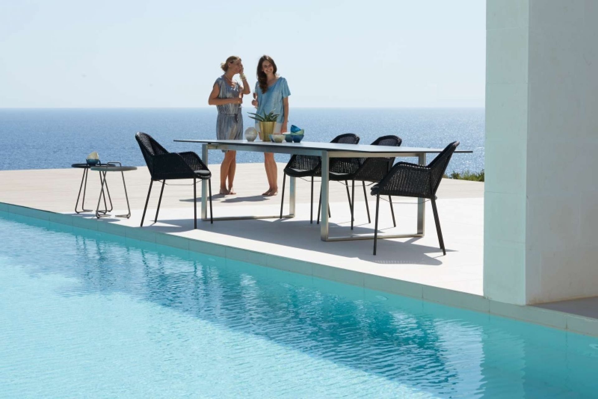 Breeze Outdoor stoel met vierpoten van Cane-Line
