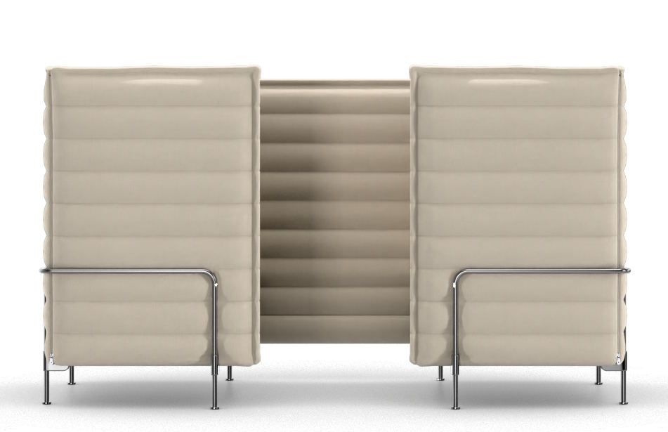 Alkoof Cabin Love Seat Hoge rugleuning Sofa Vitra