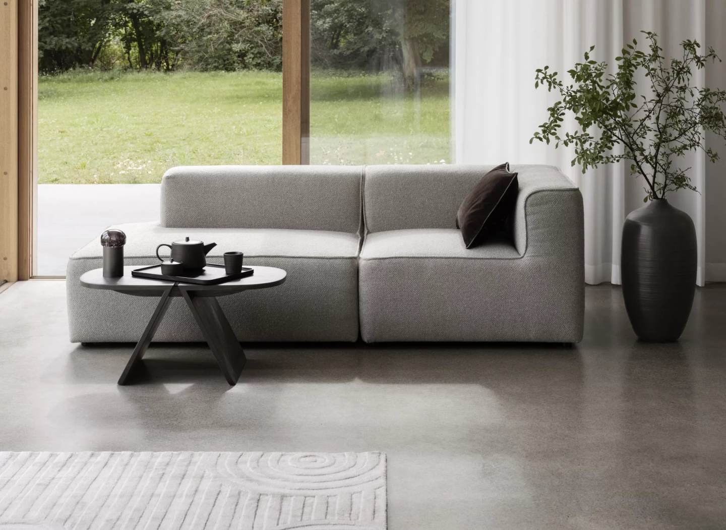 Avio bijzettafel B 80 x D 43 x H 38 cm Blomus